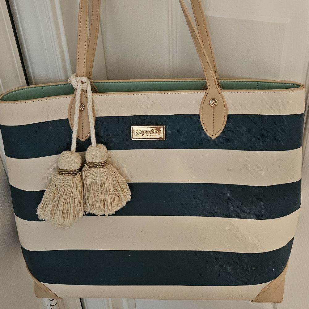 Spartina 449 Striped Tote bag
